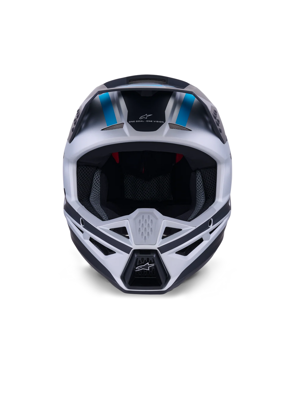 Alpinestars Supertech M3 Heat Matte Silver/Blue/Black