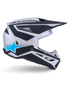 Alpinestars Supertech M3 Heat Matte Silver/Blue/Black