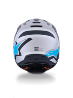 Alpinestars Supertech M3 Heat Matte Silver/Blue/Black