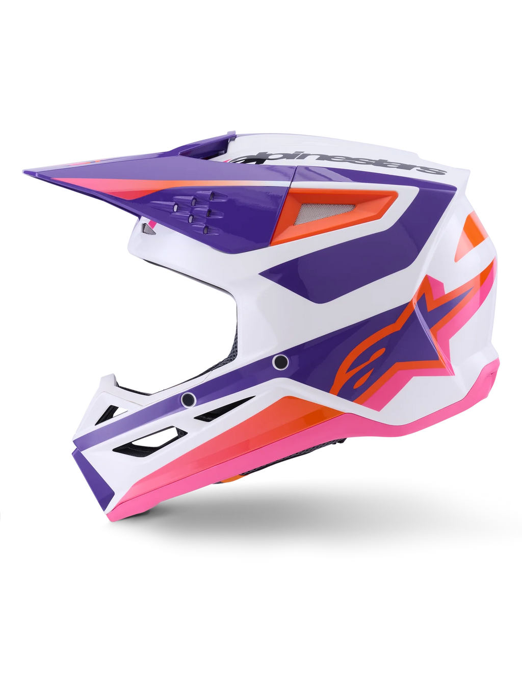 Alpinestars Supertech M3 Heat White/Purple/Pink