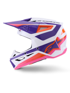 Alpinestars Supertech M3 Heat White/Purple/Pink