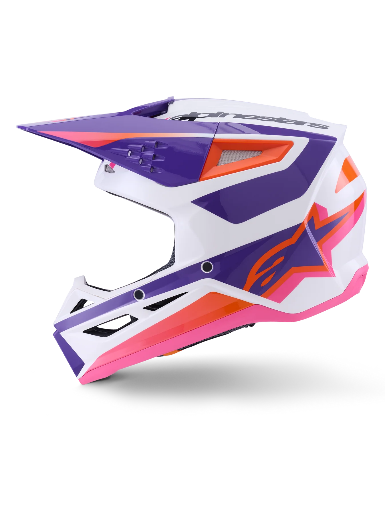 Alpinestars Supertech M3 Heat White/Purple/Pink