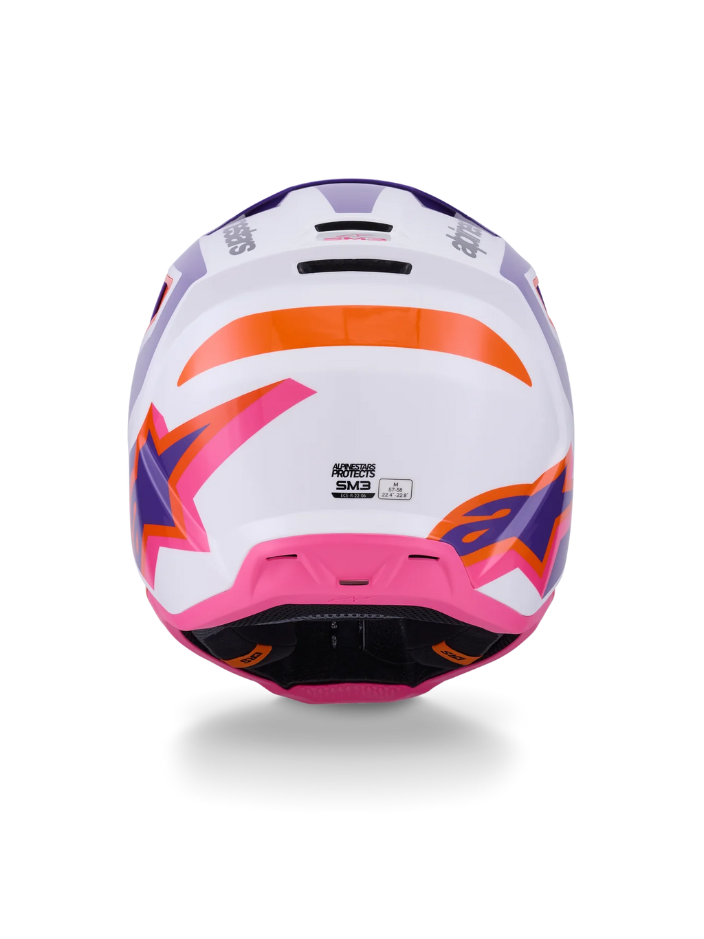 Alpinestars Supertech M3 Heat White/Purple/Pink