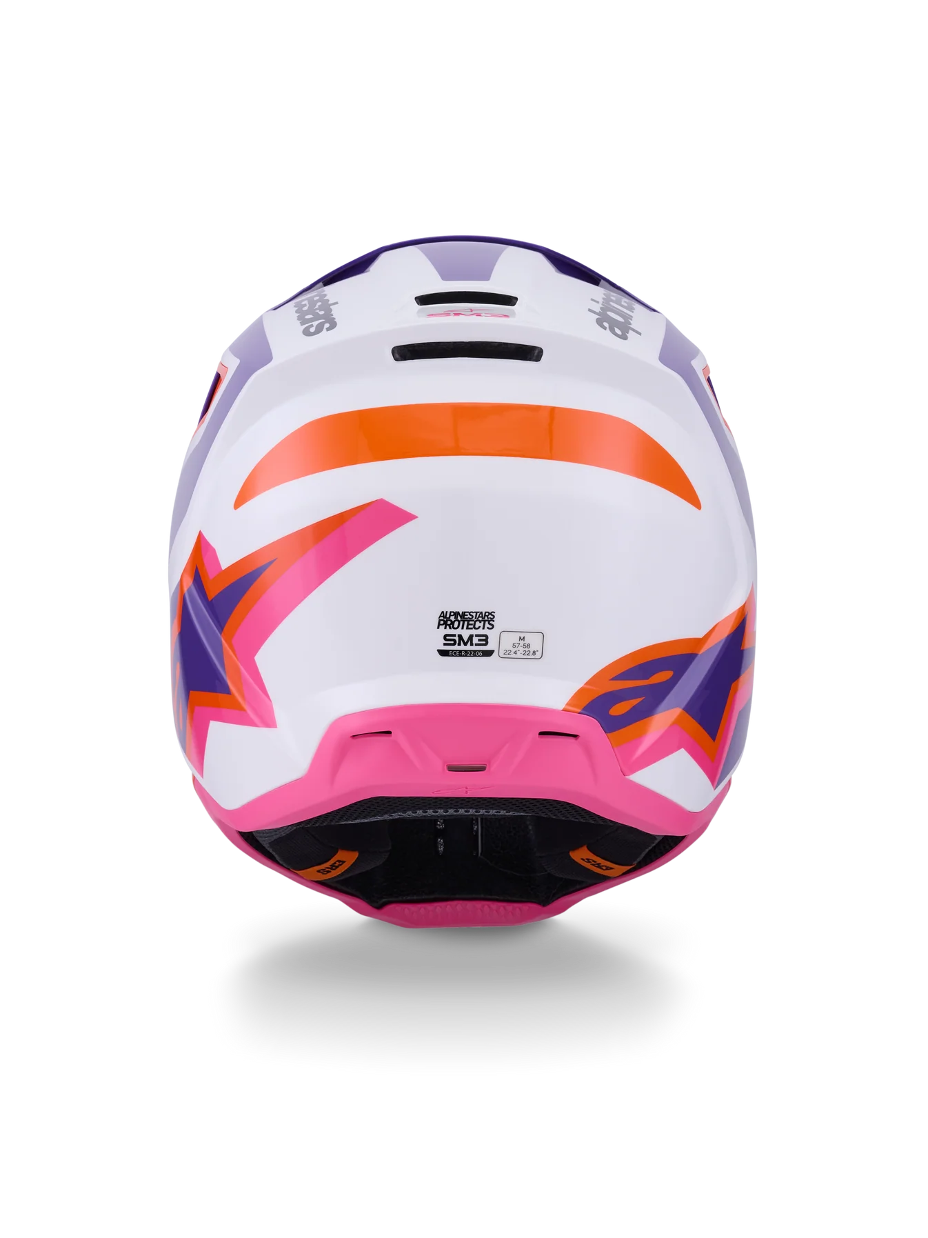 Alpinestars Supertech M3 Heat White/Purple/Pink