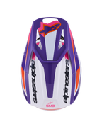 Alpinestars Supertech M3 Heat White/Purple/Pink