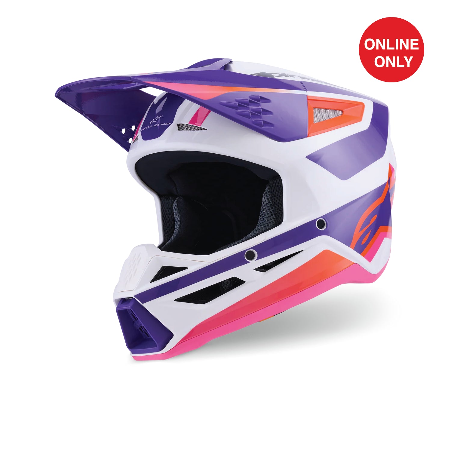 Alpinestars Supertech M3 Heat White/Purple/Pink