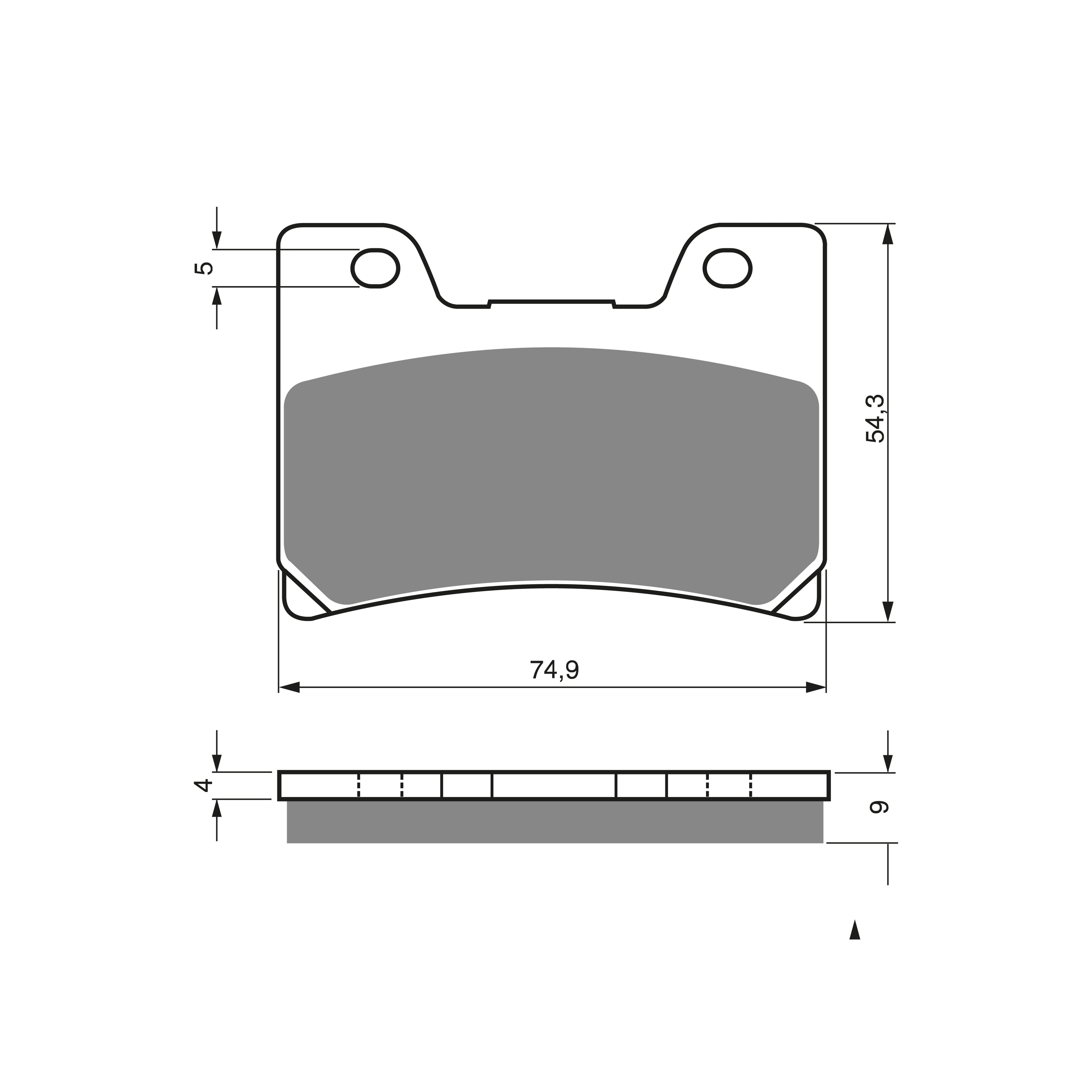 Goldfren Brake Pads - 028 S3